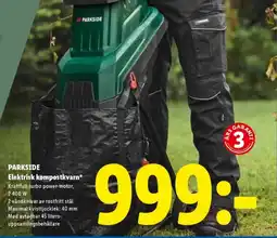 Lidl PARKSIDE Elektrisk kompostkvarn erbjuda