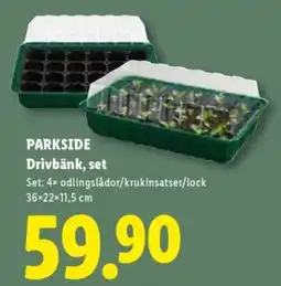 Lidl PARKSIDE Drivbänk, set erbjuda