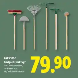 Lidl PARKSIDE Trädgårdsverktyg erbjuda