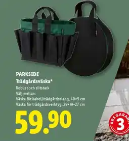 Lidl PARKSIDE Trädgårdsväska erbjuda