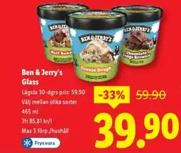 Lidl BEN&ERRY'S Glass erbjuda