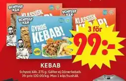 ICA Maxi SCHYSST KÄK Kebab erbjuda