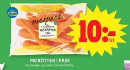 ICA Maxi ICA Morötter i påse erbjuda