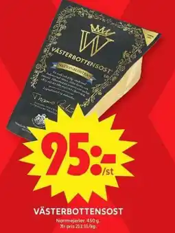 ICA Maxi Västerbottensost erbjuda