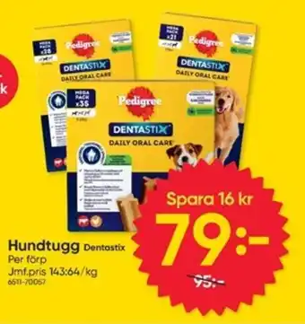 DENTASTIX Hundtugg
