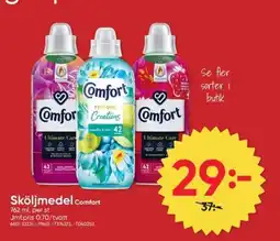 DollarStore COMFORT Sköljmedel erbjuda