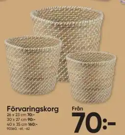 DollarStore Förvaringskorg erbjuda