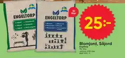 DollarStore ENGELTORP Blomjord, sȧjord erbjuda