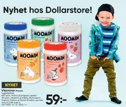 DollarStore MOOMIN Vitaminer erbjuda