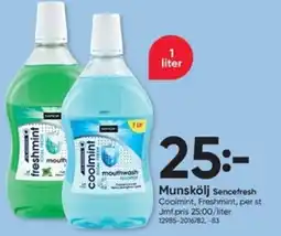 DollarStore SENCEFRESH Munskölj erbjuda