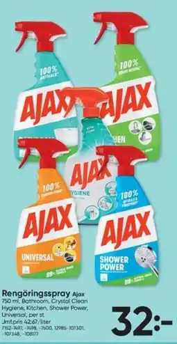 DollarStore AJAX Rengöringsspray erbjuda