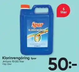 DollarStore SPAR Klorinrengöring erbjuda
