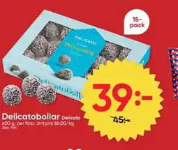 DollarStore DELICATO Delicatobollar erbjuda
