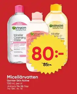 DollarStore GARNIER Micellärvatten erbjuda
