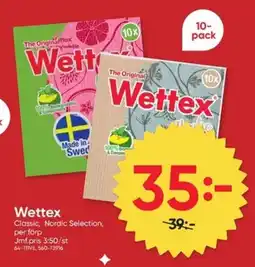 DollarStore Wettex erbjuda