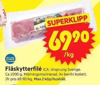 ICA Fläskytterfilé