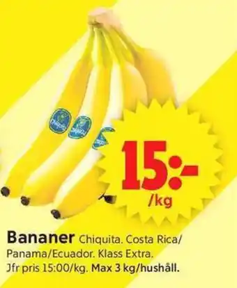 CHIQUITA Bananer