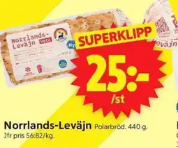 ICA Supermarket Norrlands- leväjn erbjuda