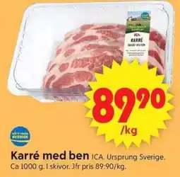 ICA Supermarket ICA Karré med ben erbjuda