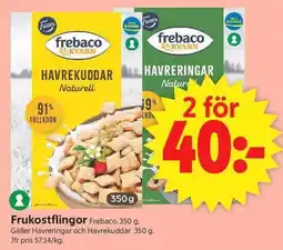 ICA Supermarket FREBACO Frukostflingor erbjuda