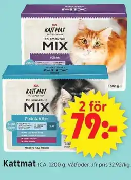 ICA Supermarket ICA Kattmat erbjuda