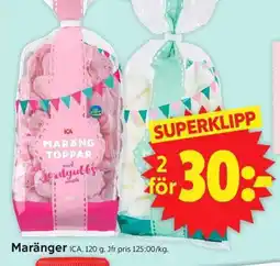 ICA Supermarket ICA Maränger erbjuda