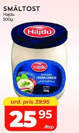 Matrix Butikerna HAJDU Smältost erbjuda