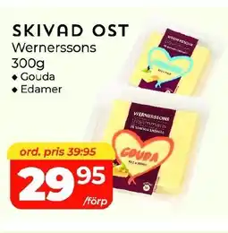 Matrix Butikerna WERNERSSONS Skivad ost erbjuda