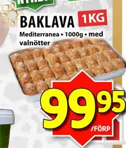 Matvärlden Tensta BAKLAVA erbjuda