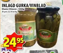 Matvärlden Tensta INLAGD GURKA/VINBLAD erbjuda