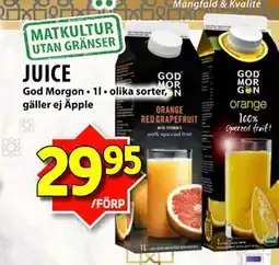 Matvärlden Tensta JUICE erbjuda