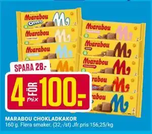 ÖoB MARABOU CHOKLADKAKOR erbjuda