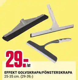ÖoB EFFEKT GOLVSKRAPA/FÖNSTERSKRAPA erbjuda