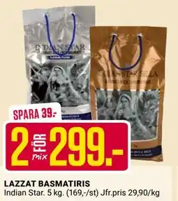 ÖoB LAZZAT BASMATIRIS erbjuda
