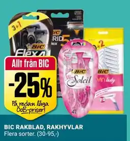 ÖoB BIC RAKBLAD, RAKHYVLAR erbjuda