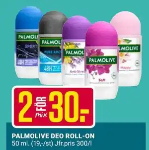 ÖoB PALMOLIVE DEO ROLL-ON erbjuda