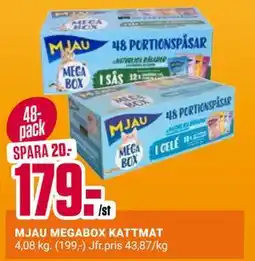 ÖoB MJAU MEGABOX KATTMAT erbjuda