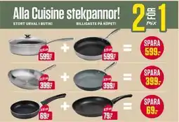 ÖoB Alla Cuisine stekpannor! erbjuda