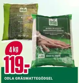 ÖoB ODLA GRÄSMATTEGÖDSEL erbjuda