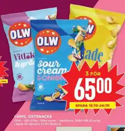 Willys OLW Chips erbjuda