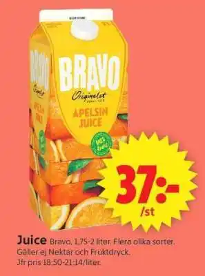 ICA Supermarket JUICE erbjuda