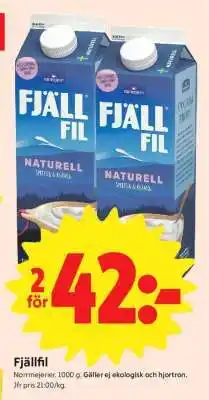 ICA Supermarket FJÄLLFIL erbjuda