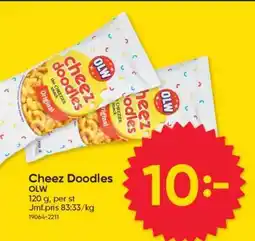 DollarStore Cheez Doodles erbjuda