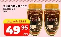 Matrix Butikerna Gold Deluxe Snabbkaffe erbjuda