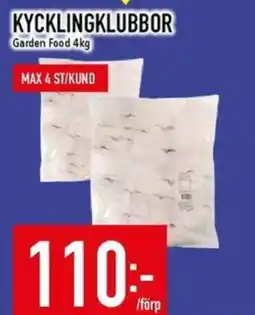 Matdax Kycklingklubbor erbjuda