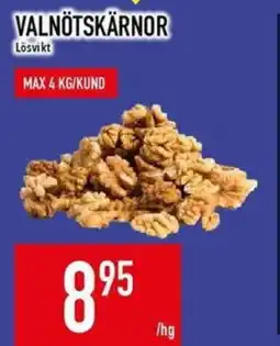 Matdax Valnötskärnor erbjuda