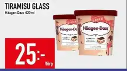 Matdax Häagen-Dazs Tiramisu glass erbjuda