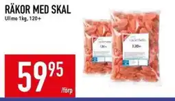 Matdax Räkor med skal erbjuda