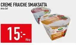 Matdax Arla Creme fraiche smaksatta erbjuda