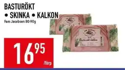Matdax Basturökt • skinka • kalkon erbjuda